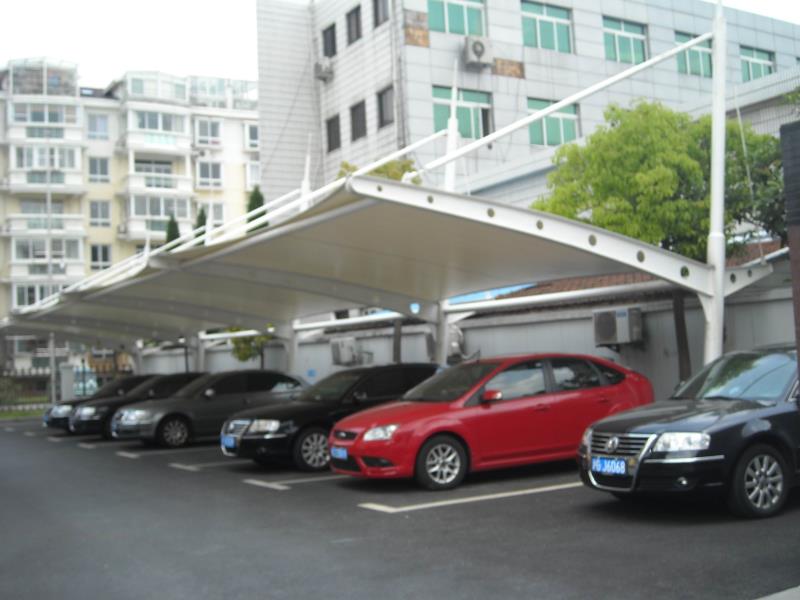 广州膜结构停车棚案例
